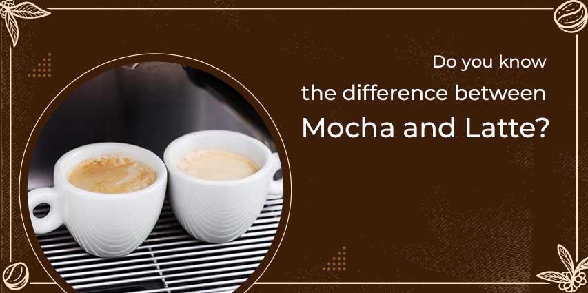 Do you know the difference between mocha and latte?