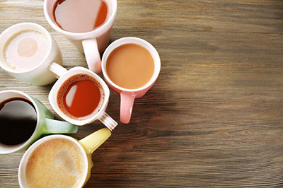 Tea and Coffee Mixed