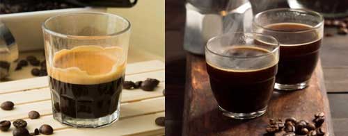How much caffeine is in a shot of espresso?
