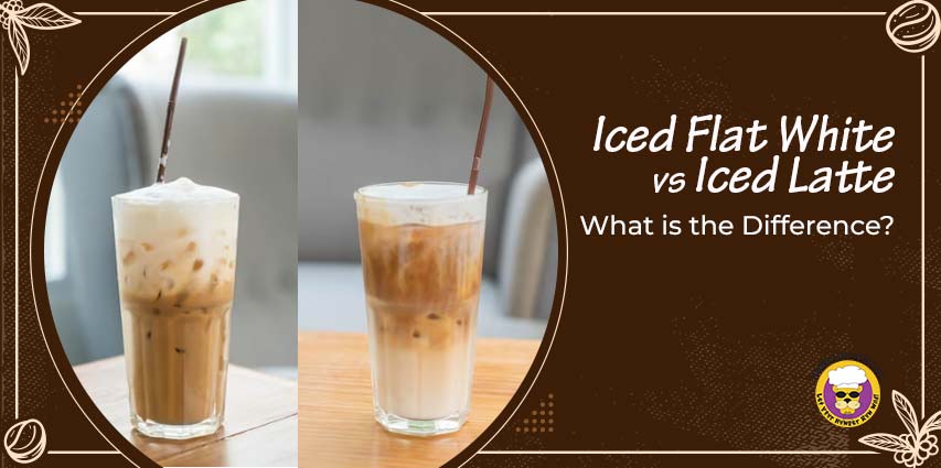Iced Flat White vs Iced Latte
