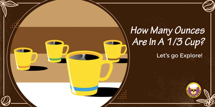 how many ounces are in a 1/3 cup
