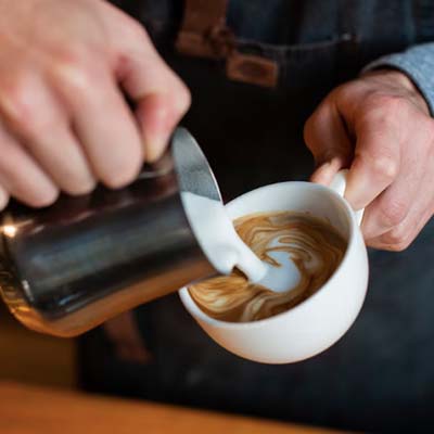 Brewing Coffee in Milk
