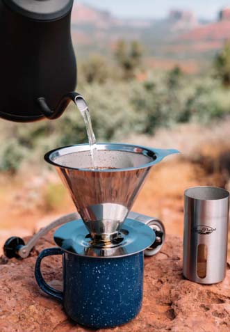 How to Make Coffee While Camping