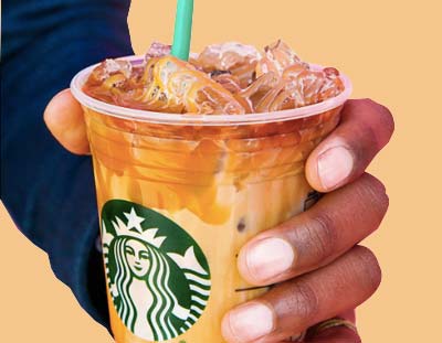 Upside Down Caramel Macchiato