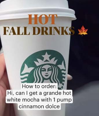 Cinnamon Starbucks Drinks