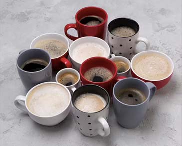 How many cups of coffee in a pound?