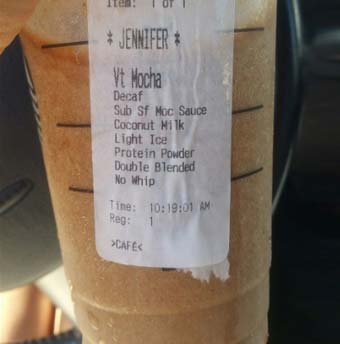 Iced Blonde Vanilla Bean Coconut Milk Latte