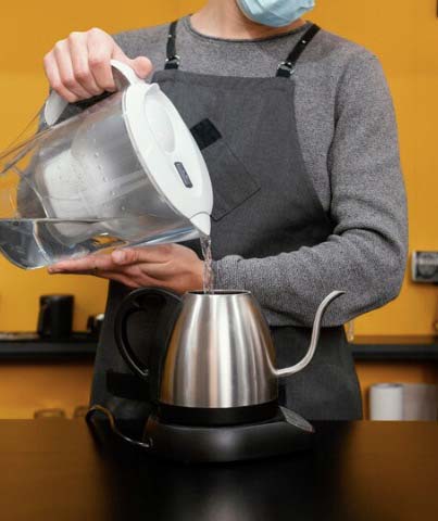How do you clean a coffee pot without vinegar