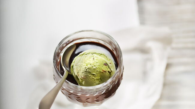 Affogato de Pistache