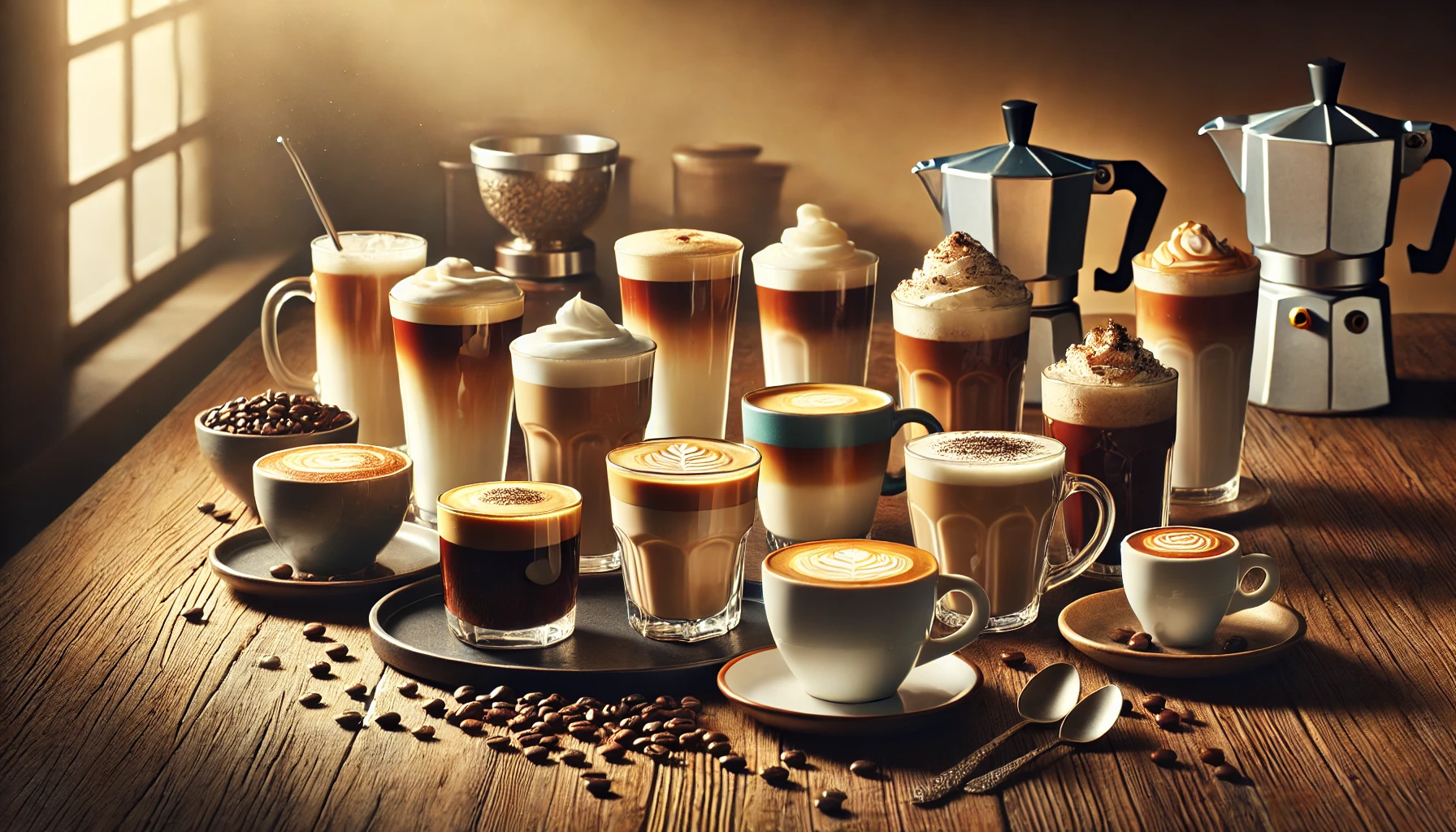 Types of Coffee Drinks